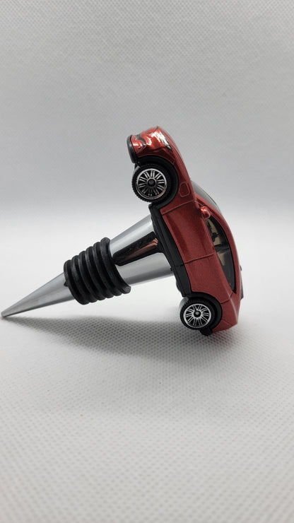 Premium Chrome Stopper for Wine, Whiskey, and Bourbon - Unique Gift Idea for Ford Mustang Mach E by SpeedTails