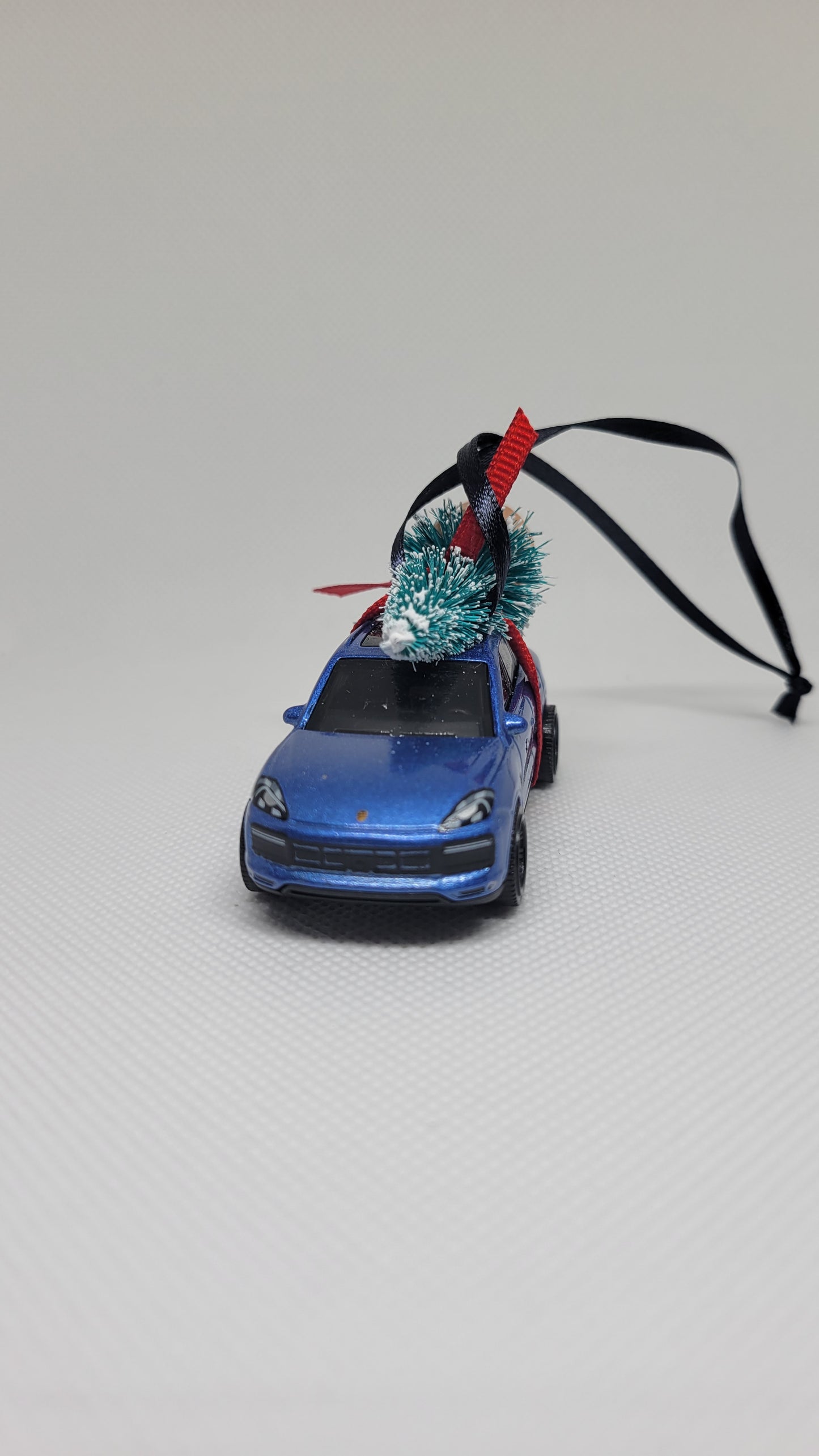 Christmas Ornament with Tree for Porsche Cayenne SUV | Gift Ideas 2023 | Handmade in USA