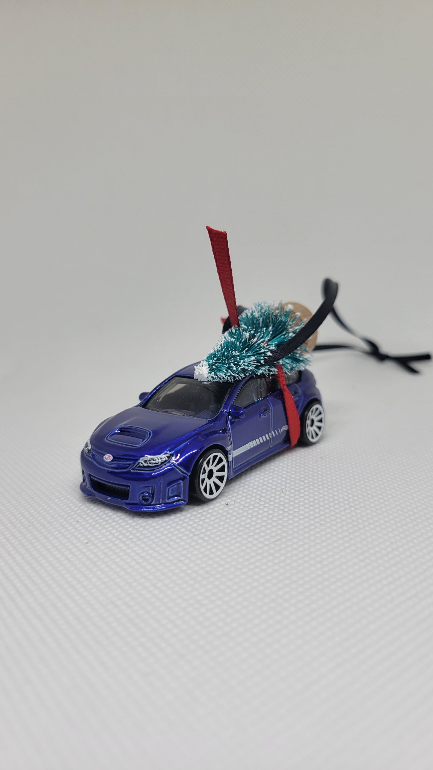 Christmas Ornament perfect for Subaru WRX STI owners by Speedtails | Gift Ideas 2023 (Blue)