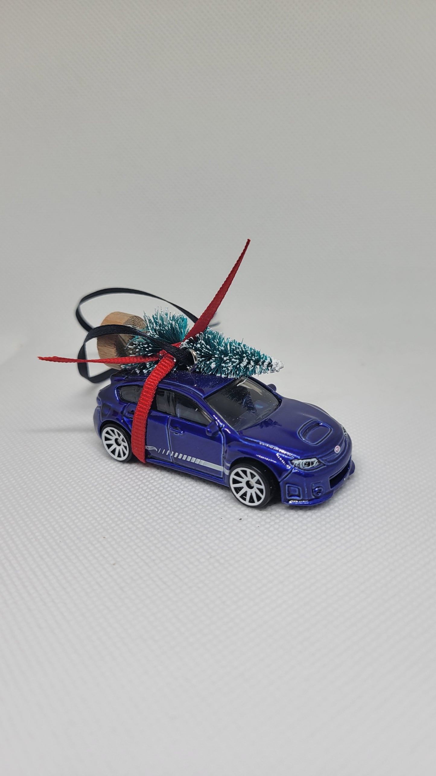 Christmas Ornament perfect for Subaru WRX STI owners by Speedtails | Gift Ideas 2023 (Blue)