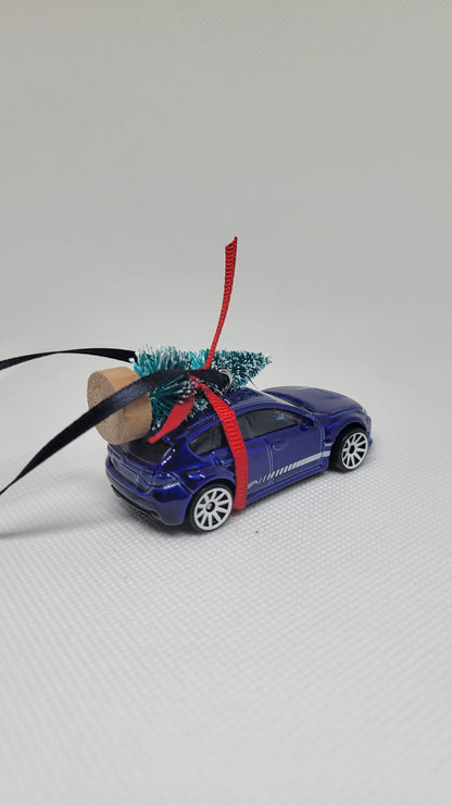 Christmas Ornament perfect for Subaru WRX STI owners by Speedtails | Gift Ideas 2023 (Blue)