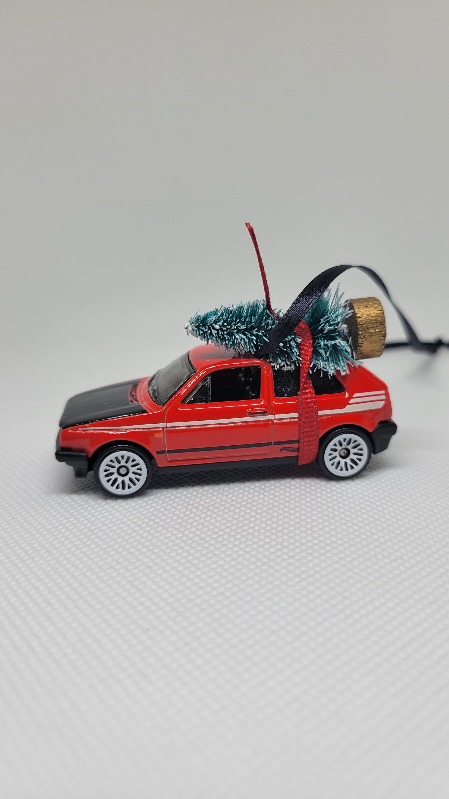 Christmas Ornament with Tree for Volkswagen Golf MK1 Classic Owners by Speedtails | Gift Ideas 2023