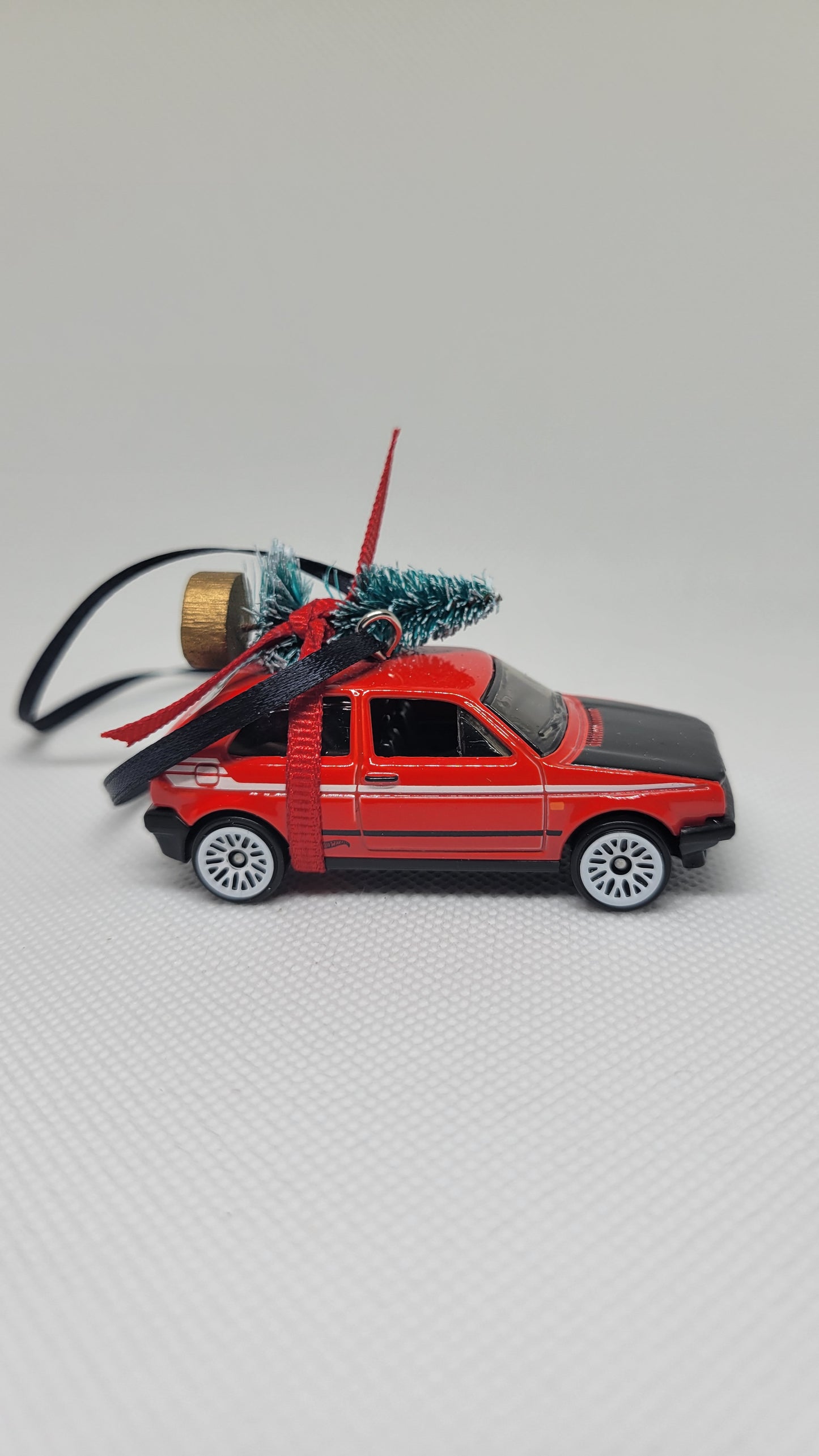 Christmas Ornament with Tree for Volkswagen Golf MK1 Classic Owners by Speedtails | Gift Ideas 2023