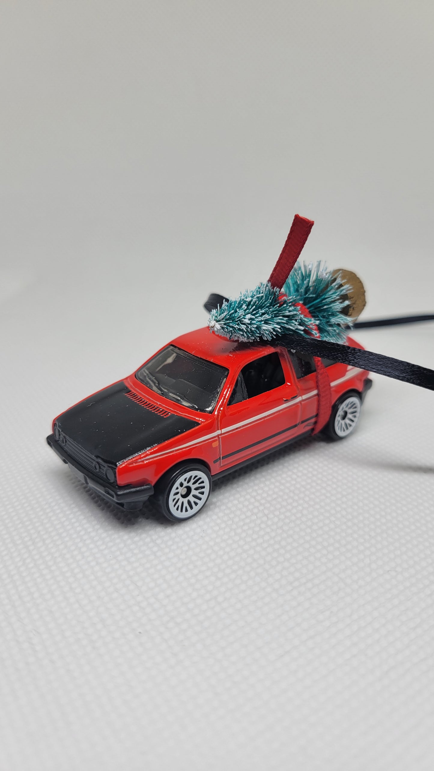 Christmas Ornament with Tree for Volkswagen Golf MK1 Classic Owners by Speedtails | Gift Ideas 2023