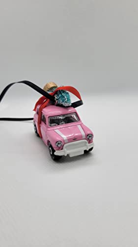 3" Christmas Ornament Off Road Ornament perfect for Mini Cooper/Morris by Speedtails | Gift Ideas 2021 (Pink)