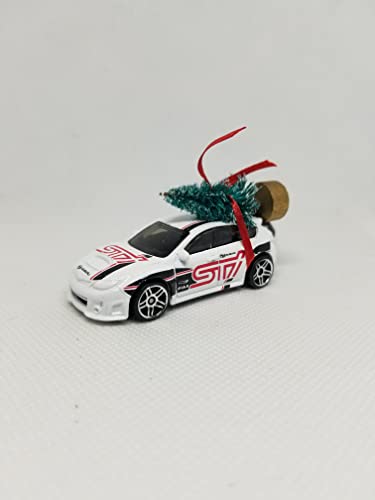 3" Christmas Ornament Off Road Ornament perfect for Subaru WRX STI owners by Speedtails | Gift Ideas 2021 (White)