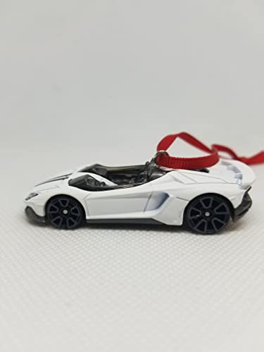 3” Christmas Ornament for Lamborghini Aventador J Owners by Speedtails | Gift Ideas 2021 | Handmade in USA