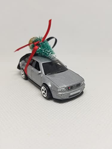 3" Christmas Ornament perfect for Audi Avant RS2 owners by Speedtails | Gift Ideas 2021 (Silver)