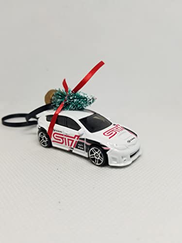 3" Christmas Ornament Off Road Ornament perfect for Subaru WRX STI owners by Speedtails | Gift Ideas 2021 (White)