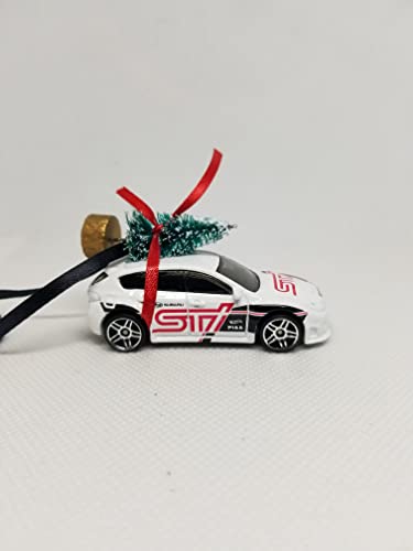 3" Christmas Ornament Off Road Ornament perfect for Subaru WRX STI owners by Speedtails | Gift Ideas 2021 (White)