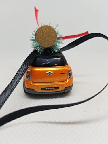 3" Christmas Ornament Off Road Ornament perfect for Mini Cooper/Countryman Owners by Speedtails | Gift Ideas 2021 (Orange Countryman)