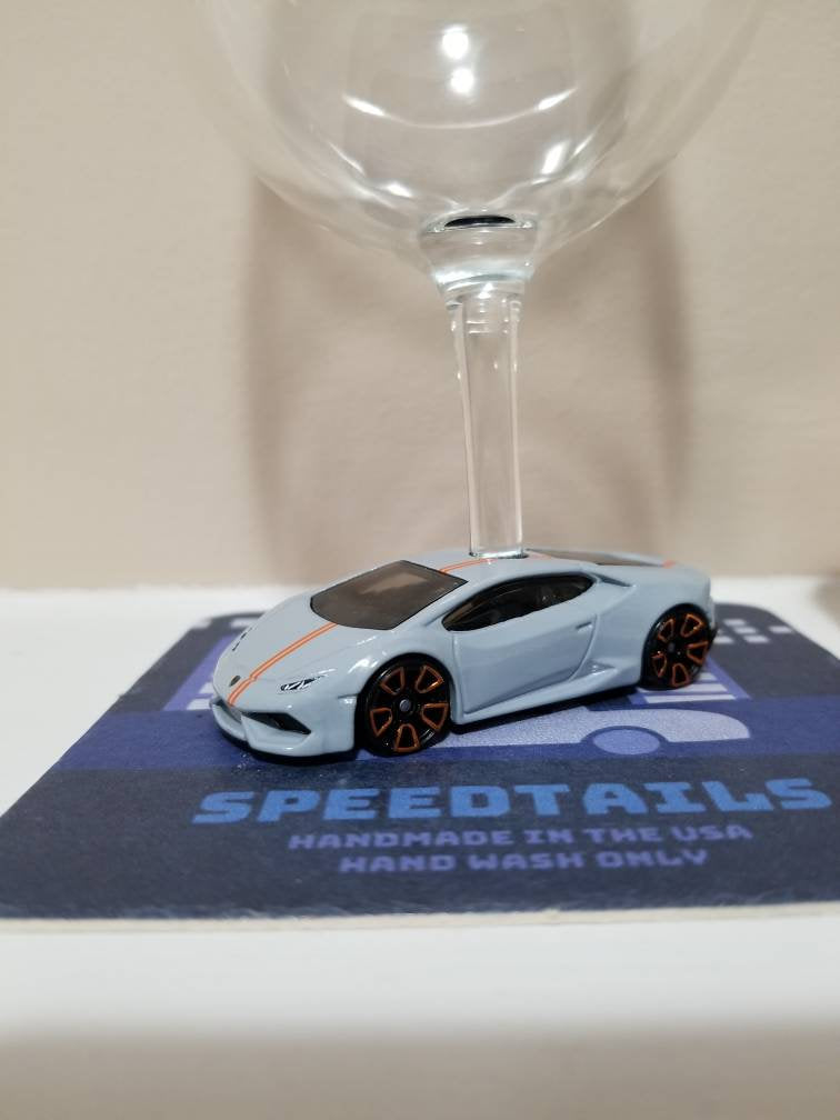 Lamborghini Huracan Wine Glasses, Unique Gift Ideas by @SpeedTails