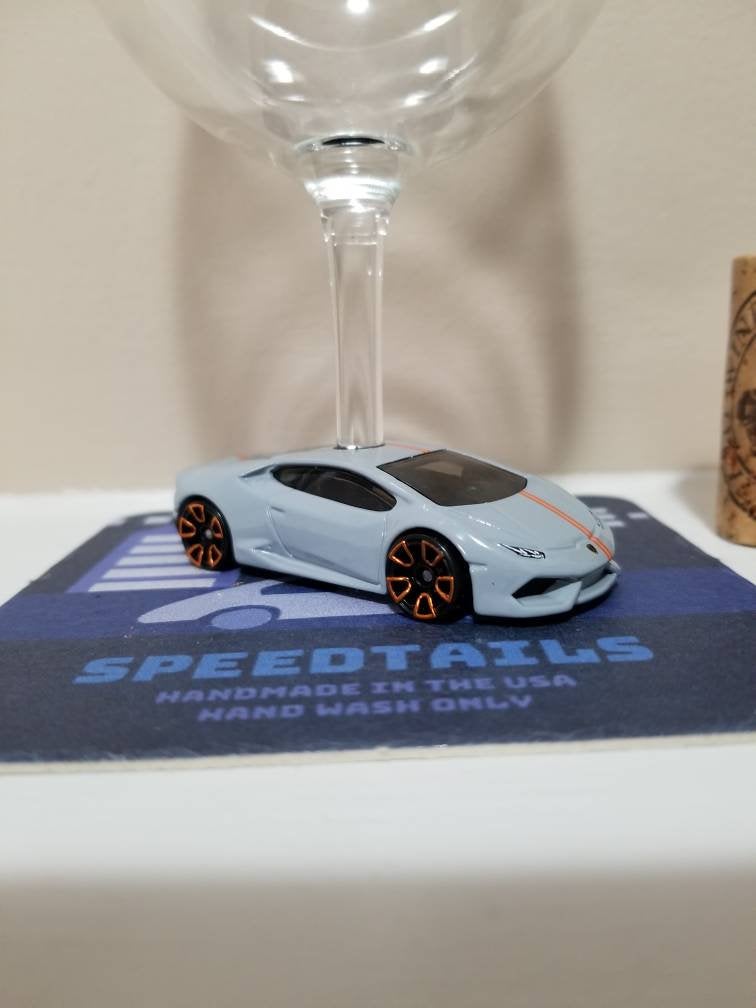 Lamborghini Huracan Wine Glasses, Unique Gift Ideas by @SpeedTails