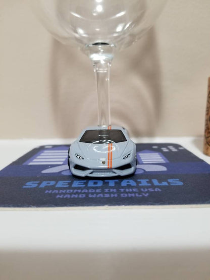 Lamborghini Huracan Wine Glasses, Unique Gift Ideas by @SpeedTails