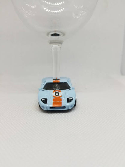 Ford GT-40 Wine Glasses, Unique Ford accessories, Birthday Gift Ideas by @SpeedTails