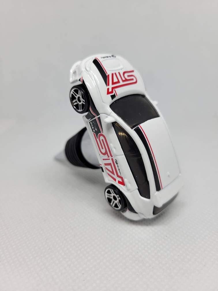 Wine bottle stopper for Subaru STI WRX (white) - Unique Wine Gifts by SpeedTails