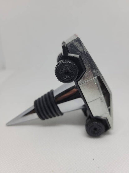 Wine bottle stopper for Tesla Cybertruck - Unique Wine Gifts by SpeedTails