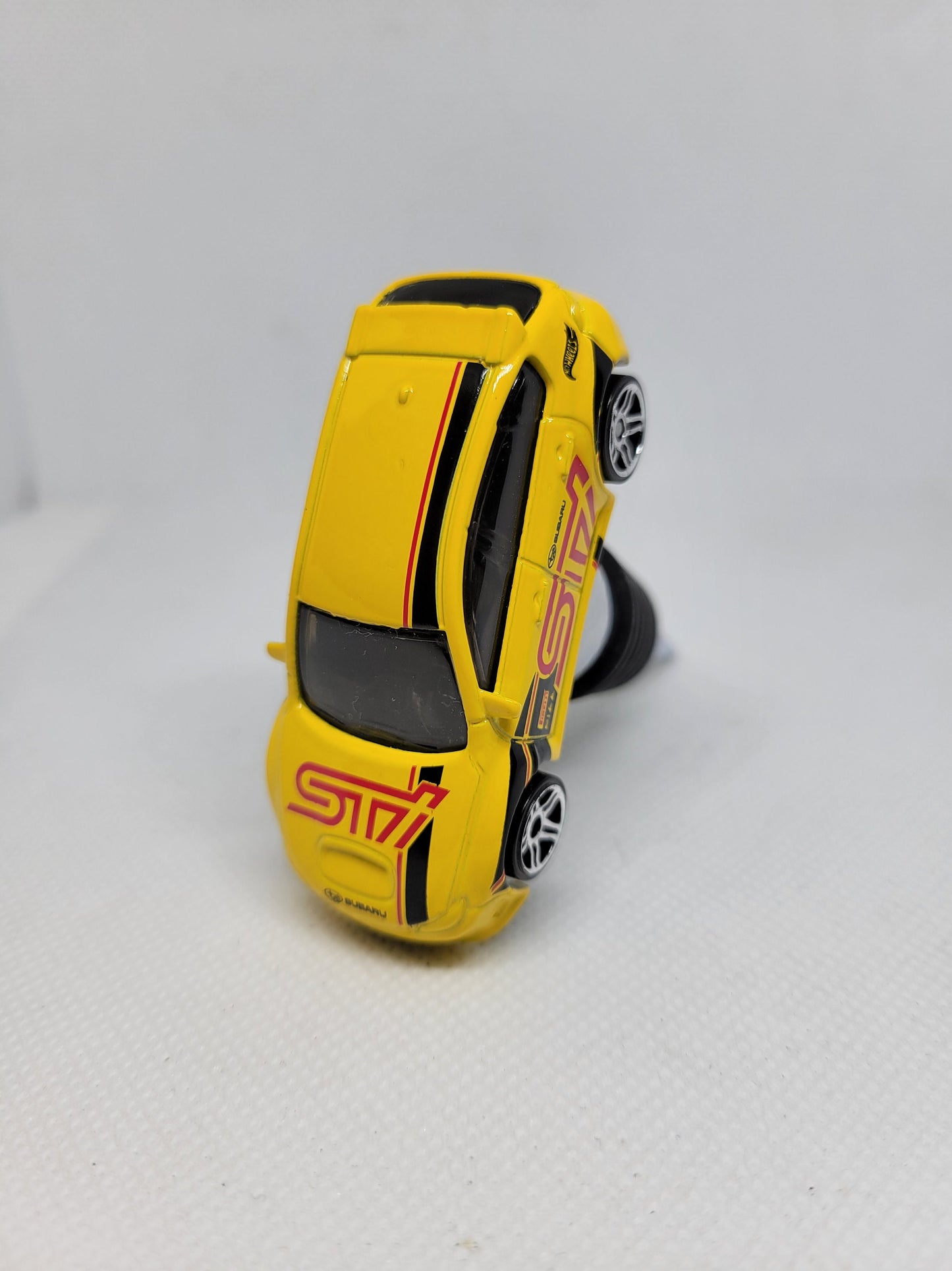 Wine bottle stopper for Subaru STI WRX (yellow) - Unique Wine Gifts by SpeedTails