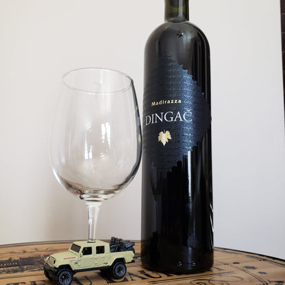 12oz Custom Wine Glass for Jeep Gladiator - Unique Wine Gifts by SpeedTails