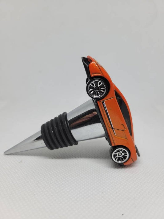 Wine bottle stopper for Lamborghini Gallardo - Unique Wine Gifts by SpeedTails