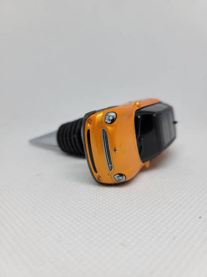 Wine bottle stopper for Mini Countryman (orange) - Unique Wine Gifts by SpeedTails