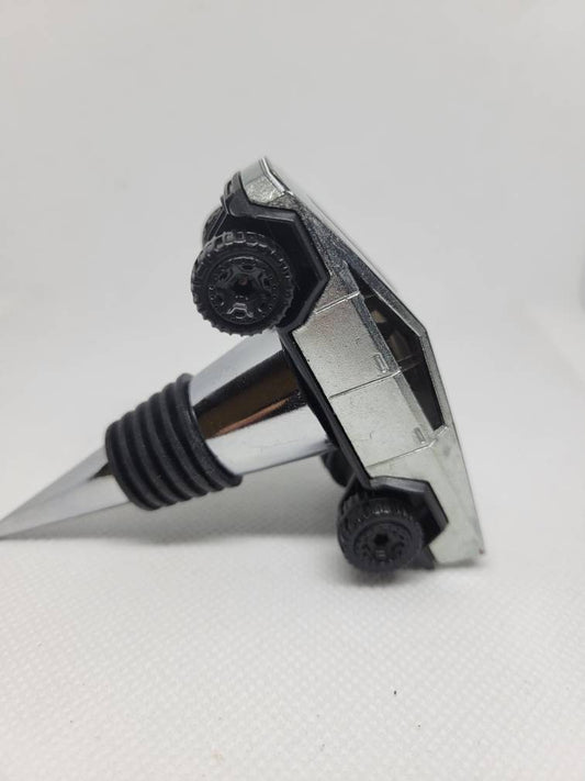 Wine bottle stopper for Tesla Cybertruck - Unique Wine Gifts by SpeedTails