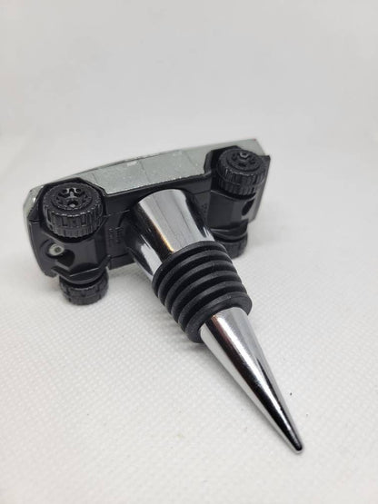 Wine bottle stopper for Tesla Cybertruck - Unique Wine Gifts by SpeedTails